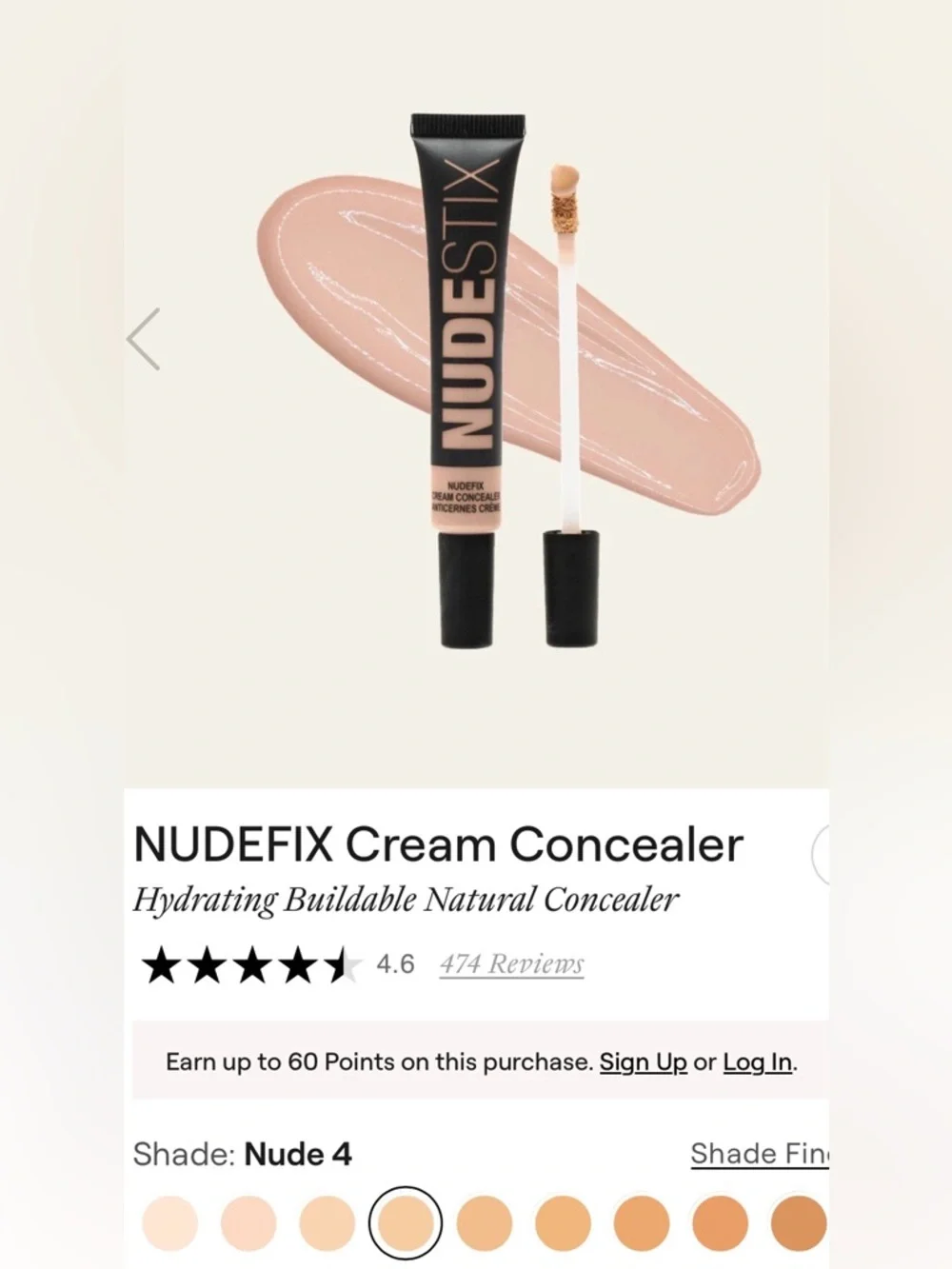 NUDEFIX Cream Concealer Hydrating Buildable Natural Concealer. Choose your color